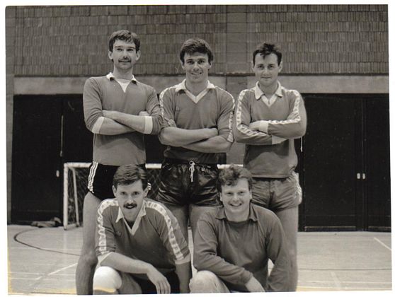 Sighthill Red Watch (5-a-sides team) - 1987